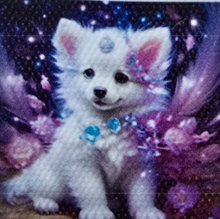 Diamond Painting Fantasie-Pomeranian